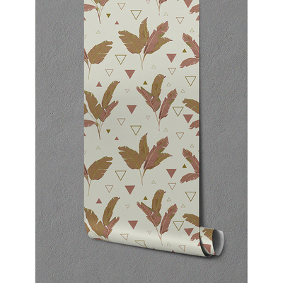 Fotobehang Palmbomen en driehoeken